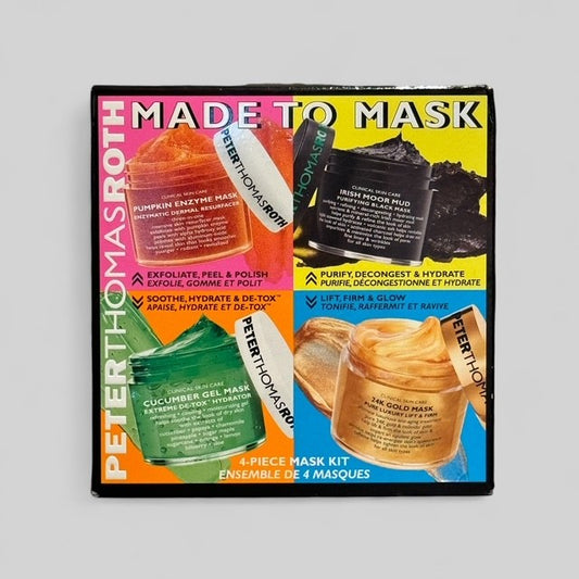 Peter Thomas Roth Made To Mask 4-piece Mask Kit