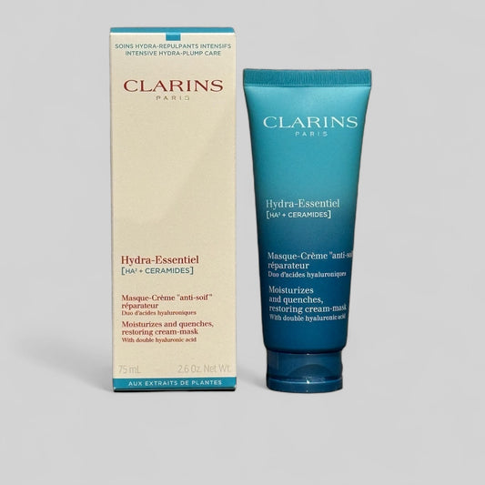 Clarins Hydra Essentiel Kosteuttaa ja sammuttaa palauttava voidemaski